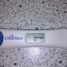 een de uitslag is!! Een mooie test voor baby 2!!!