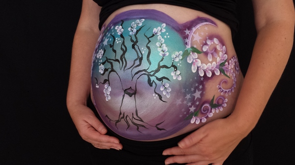 Bellypaint 28 weken 