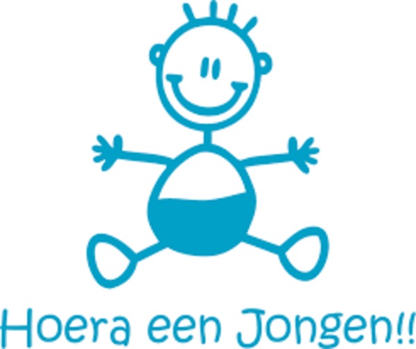 Een jongen! 