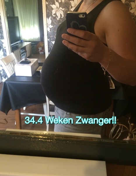 34.4 Weken Zwanger!! 