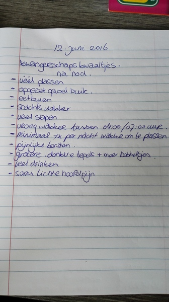 Na nod en positief getest Mijn symptomen tot nu toe na positieve zwangerschapstest :)