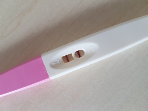 Test Eindelijk een positieve test