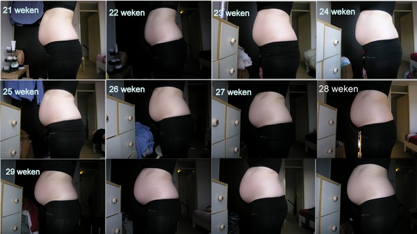 Buikje week 21-32 