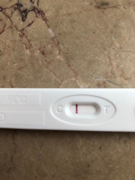 Eind juni Test op 23/6 , 10 DPO, Om 18u in de avond