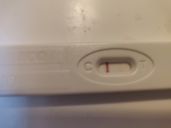 KV 2v5 1 dag overtijd (13dpo) 