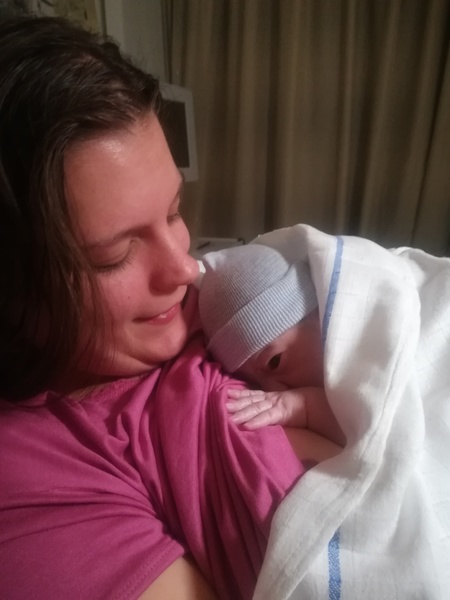 Eerste contact samen 