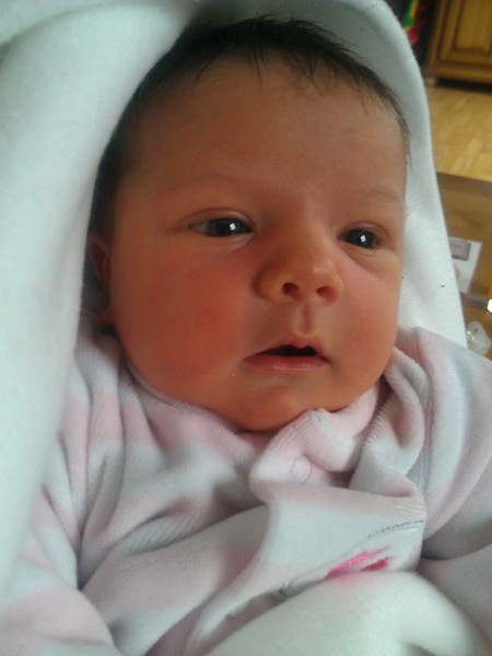 Kimberly 1 week oud Onze Kimberly alweer 1 week oud