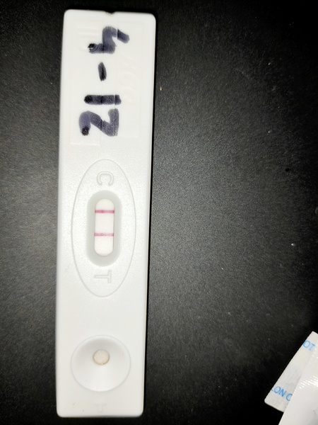 Kruidvat testen  Na 2,5 minuut een dikke 2e streep! 