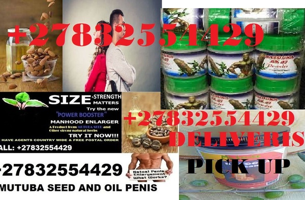 I SELL HERBAL OIL FOR PENIS ENLARGEMENT WHATS APP/CALL +27832554429 I SELL HERBAL OIL FOR PENIS ENLARGEMENT WHATS APP/CALL +27832554429
Penis enlargement by the Herbal Oil penis enlarger has helped men all over the world to enlarge their penis.This is a seed traditionally used in Africa to increase penis size, stop early ejaculation and improve manhood, weak erection. It comes with the Herbal oil which you apply on your penis before you plant the seed, as the seed grows so does your penis.
The seed starts to grow in 4 days and once you get the penis size you want you remove the plant from the ground and your penis will remain like that permanently.one year unconditional guarantee since 1980 we’ve stood behind our one year unconditional guarantee: If you’re not completely satisfied, we’ll refund your money, period, no questions asked. To get the product, call Order now;
Contact +27832554429
https://za.pinterest.com/doctorrazack/pins/
https://www.facebook.com/Mutuba-seed-and-oil-penis-enlargement-from-Africa-27832554429-102170751604572/?modal=admin_todo_tour
https://twitter.com/PenisHerbal
https://www.klusster.com/portfolios/doctorrazack?code=936224a7-9382-4b4a-8d8d-8a654e78af0e
https://list.ly/list/4sl0-mutuba-seed-and-oil-for-penis-enlarger-from-africa-plus-27832554429#item_5410514
https://www.scoop.it/topic/penis-enlargement-herbal-medicine-in-africa-27832554429
https://market.soko-huru.com/penis-enlargement-herbal-medicine-in-africa-27832554429
https://adorable-leopard-d677w1.mystrikingly.com
https://bronze-clam-d6w8ps.mystrikingly.com
https://sites.google.com/view/lostlovespellcastervoodoo-doll/home
https://youtu.be/45hdY3WZWZ0