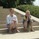 Grote zus en broer 