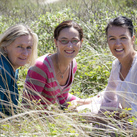 Team Duin en Dijk v.l.n.r. Marij Wijtenburg, Maaike van der Sluijs en Harriët Bootsman.
