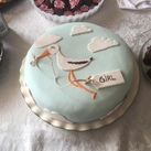 Taart babyshower 