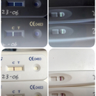 Testjes 24-6 Geen ochtendurine gebruikt helaas...