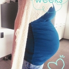 28 weken 28 weken zwanger en 11kg bijgekomen. Wij zijn zwanger van een jongetje ❤