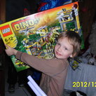 Seth en sint kado Lego gekregen van de Sint 
