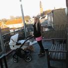  Onze nieuwe kinderwagen :D