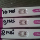 7,8,9 & 10 mei 2013 Ovulatietest 